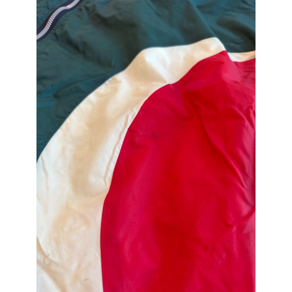 Vintage Nike Windbreaker Jacket XL Green Colorblock Sportswear Gorpcore Hiking - Picture 4 of 8